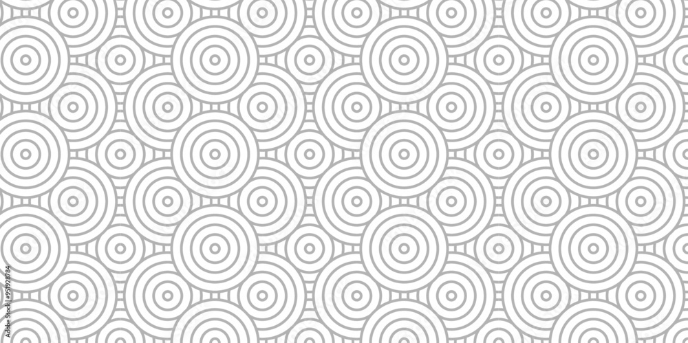 Overlapping creative diamond circle abstract white and gray pattern background with waves texture. geometric digital fabric pattern circles floral and spiral round lapping blue retro background. Overlapping creative diamond circle abstract white and gray pattern background with waves texture. geometric digital fabric pattern circles floral and spiral round lapping blue retro background.