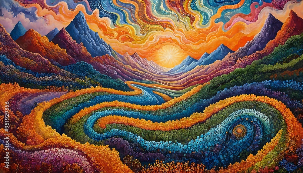 Dreamy imaginary landscapes, abstract surreal images 2 Dreamy imaginary landscapes, abstract surreal images 2