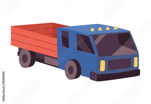 Kindergarten room interior element. Toy for preschool classroom. Nursery item for learning or study place. Flat style cartoon illustration