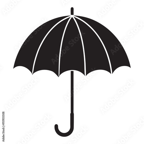 Vector illustration umbrella on a white background