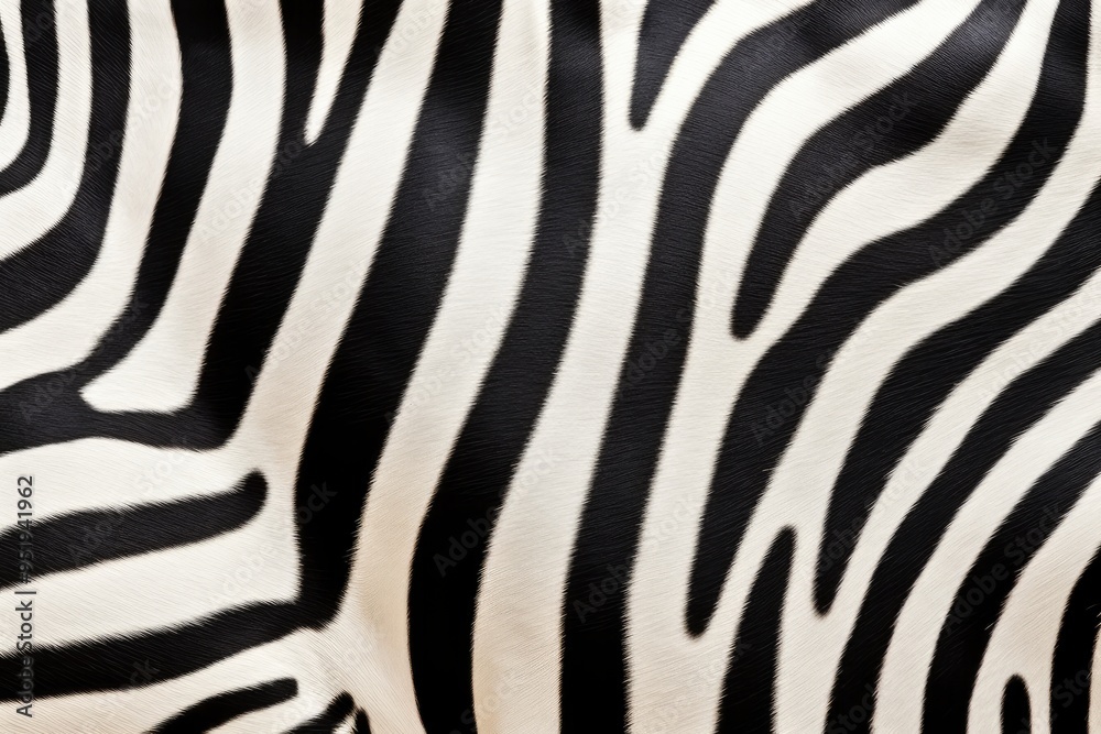Zebra skin close-up texture flat lay background Zebra skin close-up texture flat lay background