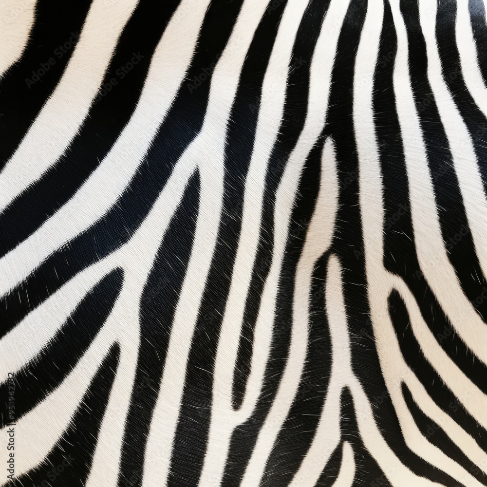 Zebra skin close-up texture flat lay background Zebra skin close-up texture flat lay background