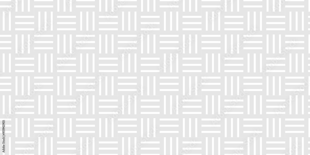 Vector overlapping diamond fabric Pattern geometric square wave line. black and white seamless tile stripe pattern geometric create retro square line pattern white background. Vector overlapping diamond fabric Pattern geometric square wave line. black and white seamless tile stripe pattern geometric create retro square line pattern white background.