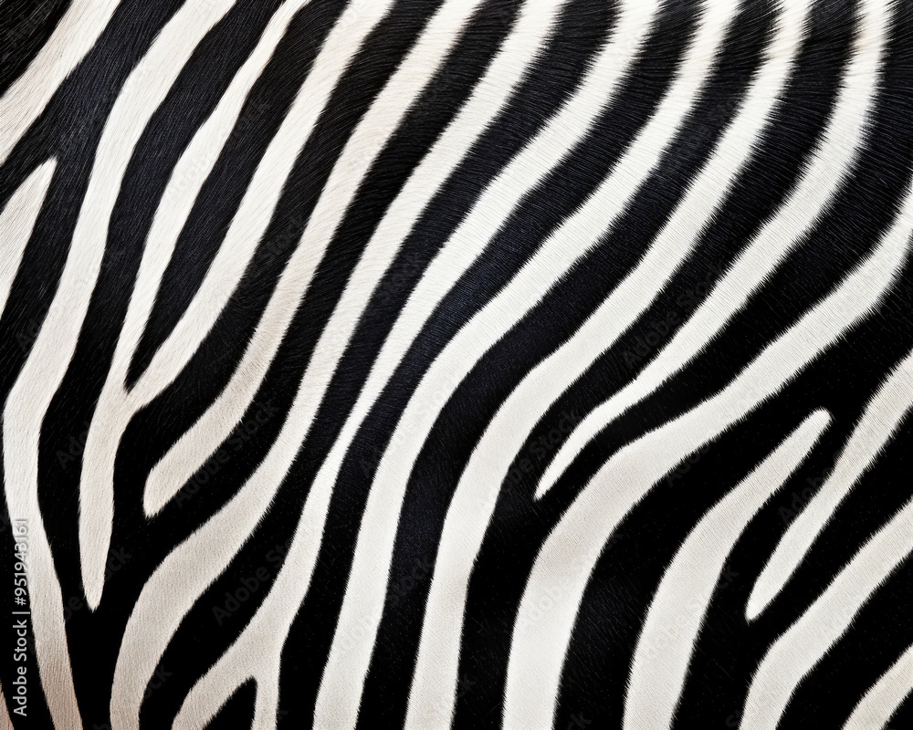 Zebra skin close-up texture flat lay background Zebra skin close-up texture flat lay background
