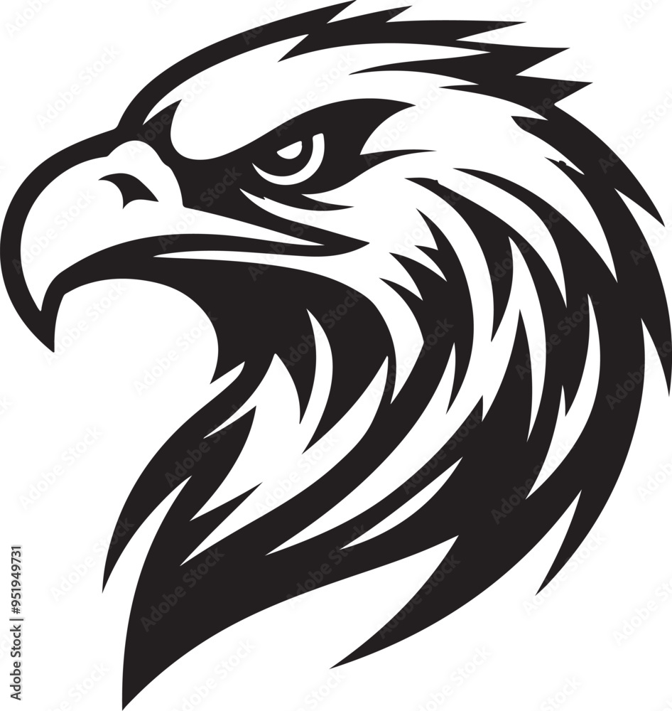 Fototapeta premium Eagle bird illustration vector