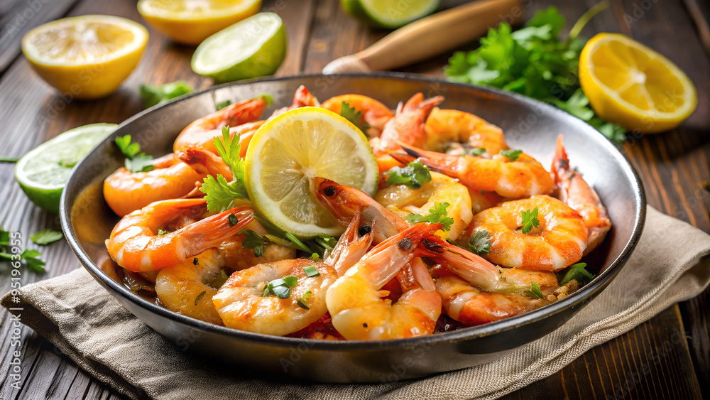 Shrimp Bobo: Crispy fried shrimp in butter. Shrimp Bobo: Crispy fried shrimp in butter.