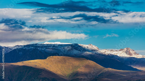 landscape with clouds