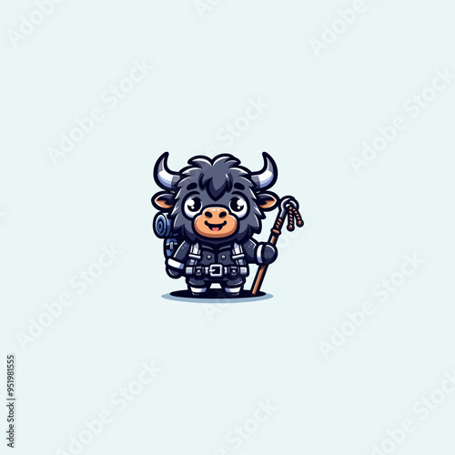 Yak Animal Character Design