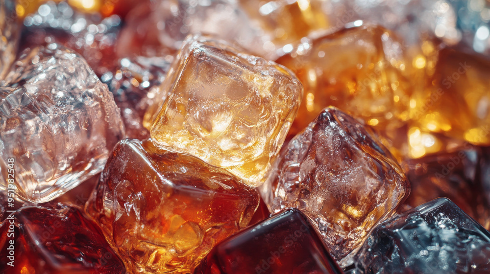 Ice cubes in drinks provide a refreshing and cool feeling. Their texture and background add a refreshing vibe, making them ideal for beverages in refreshment businesses. Ice cubes in drinks provide a refreshing and cool feeling. Their texture and background add a refreshing vibe, making them ideal for beverages in refreshment businesses.