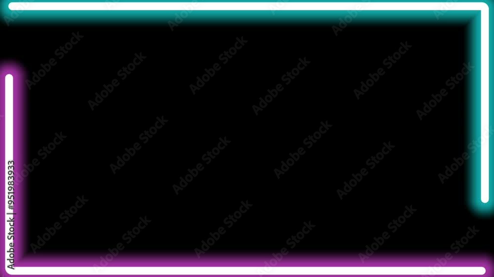 Neon text animation Neon text animation