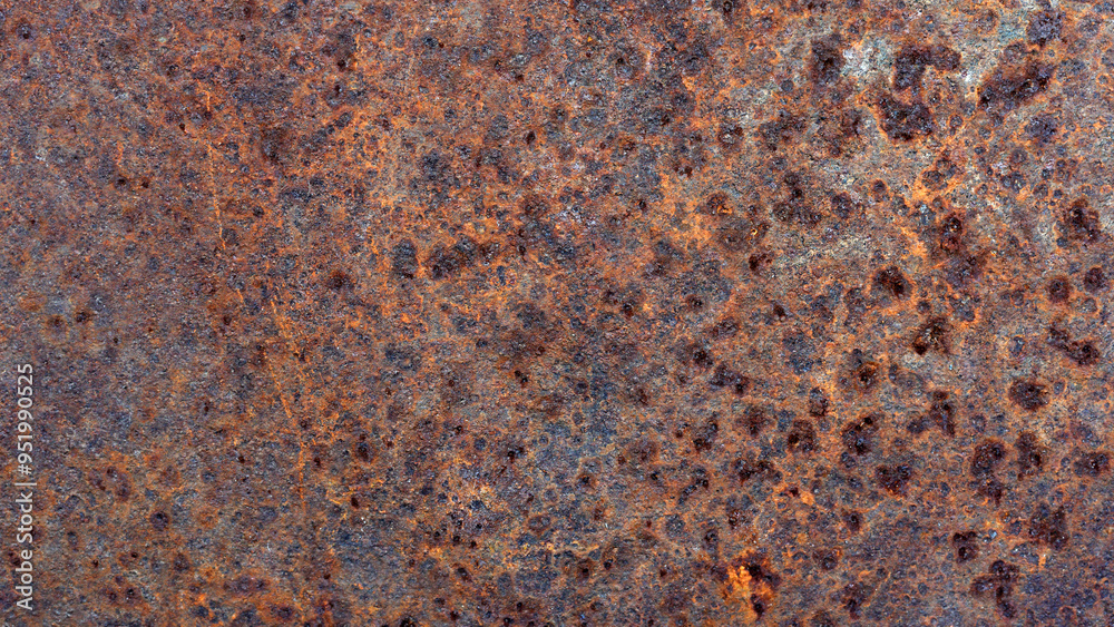 old iron sheet. Old cracked paint. Rusty metal surface. Rusty steel. vintage style. rusty iron. for background and text. close-up. oxidation, destruction. worn surface. horizontal photo old iron sheet. Old cracked paint. Rusty metal surface. Rusty steel. vintage style. rusty iron. for background and text. close-up. oxidation, destruction. worn surface. horizontal photo