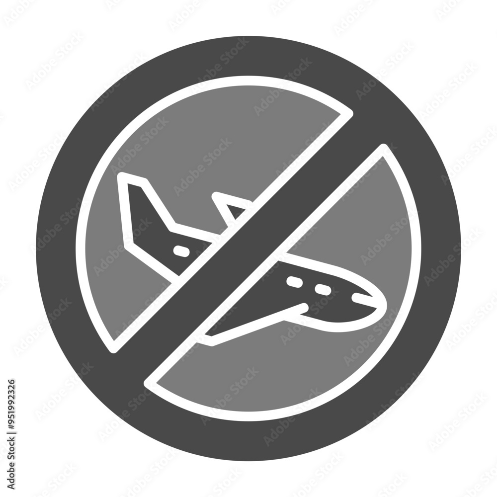 No Flight Icon