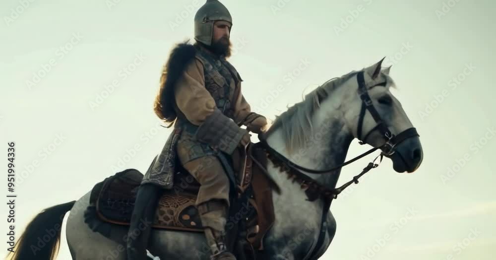 A medieval knight on horseback, set against a dramatic landscape, evoking a sense of adventure. A medieval knight on horseback, set against a dramatic landscape, evoking a sense of adventure.
