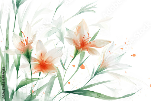 美しいゼフィランサスの花