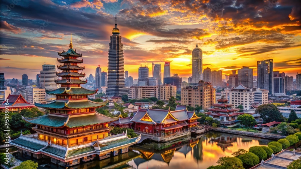 Obraz premium * City: Asia