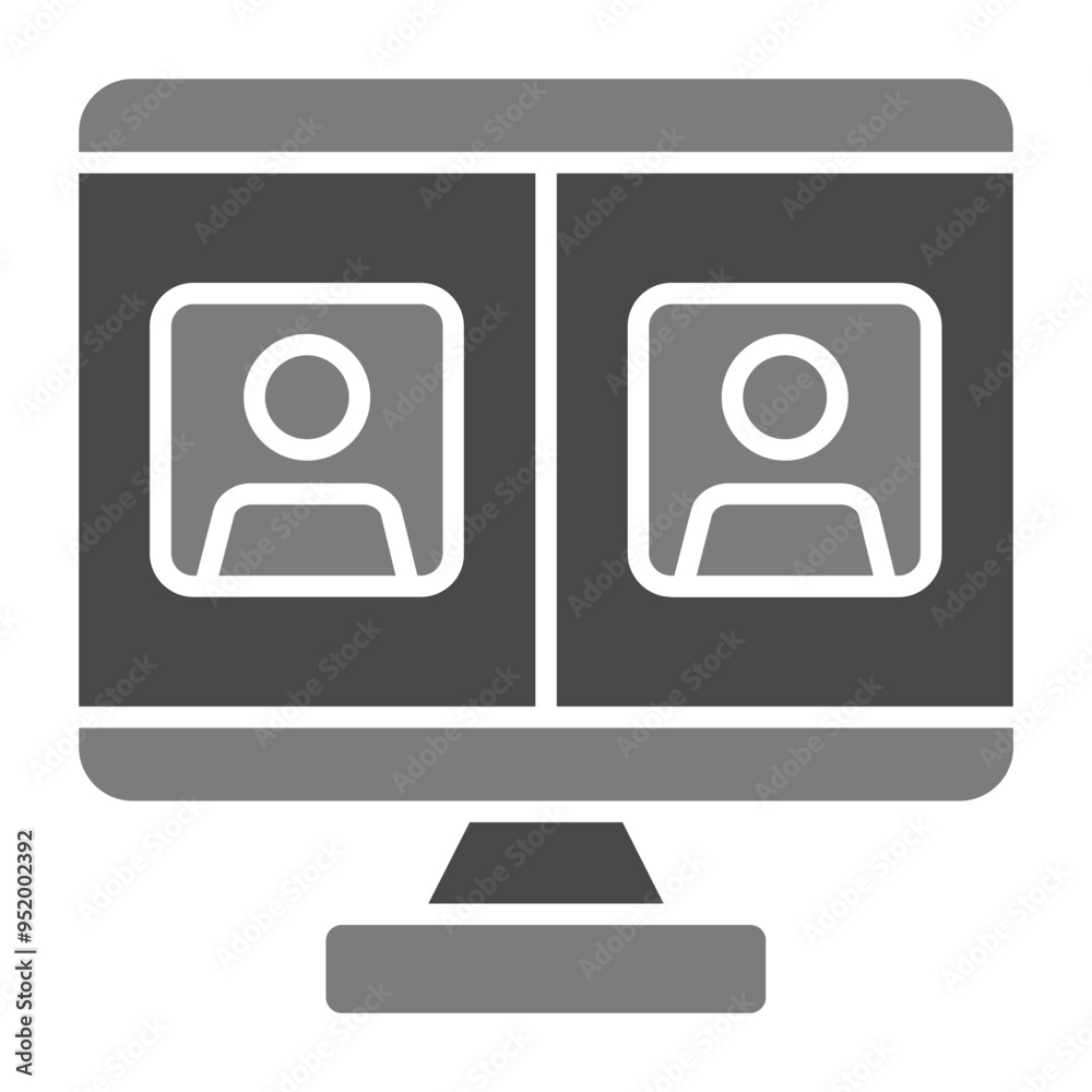 Video Conference Icon Video Conference Icon