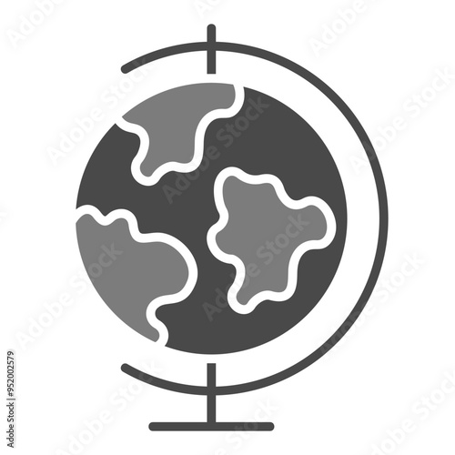 Globe Stand Icon
