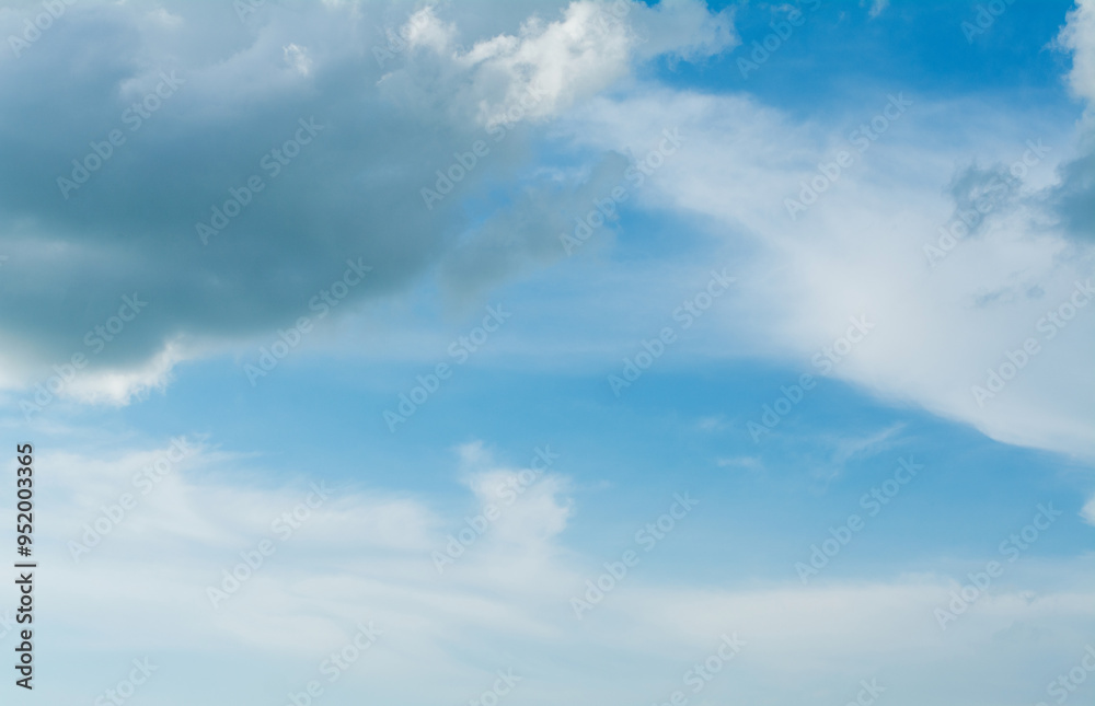 Sky and clouds in the rainy season, natural changes in weather, beauty of the sky Sky and clouds in the rainy season, natural changes in weather, beauty of the sky