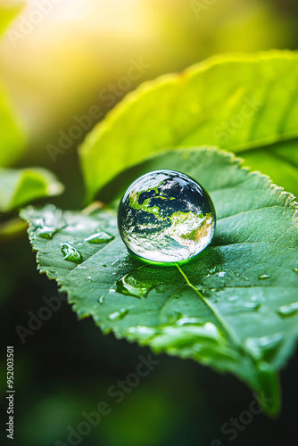 renewable energy light bulb with green energy, Earth Day or environment protection Hands protect forests that grow on the ground and help save the world, solar panels	