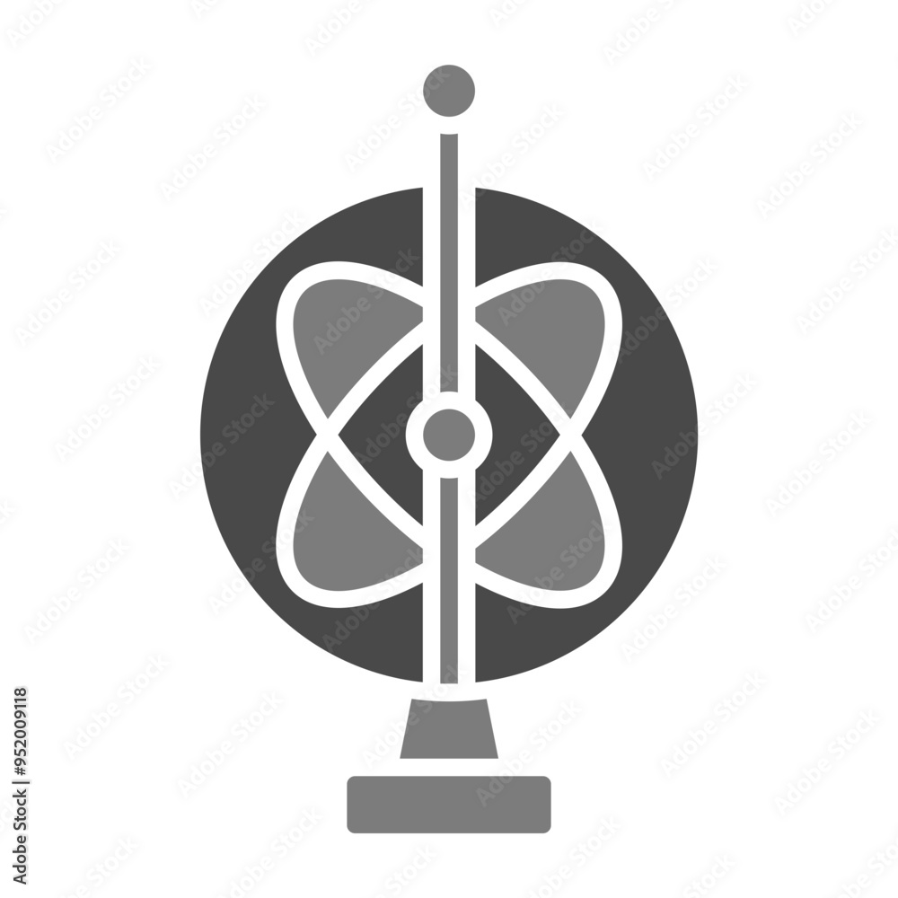 Obraz premium Gyroscope Icon