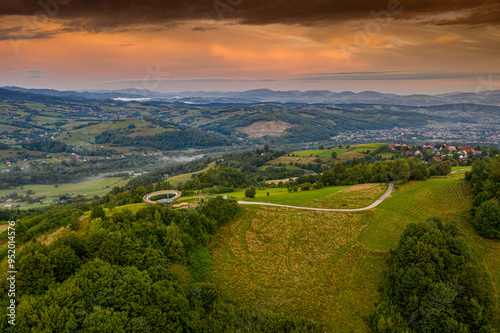 Wieża Ślimak, Wola Krogulecka, Małopolska, Poland, Lato 24