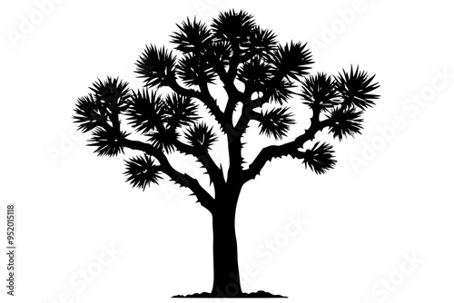 Joshua tree vector illustration