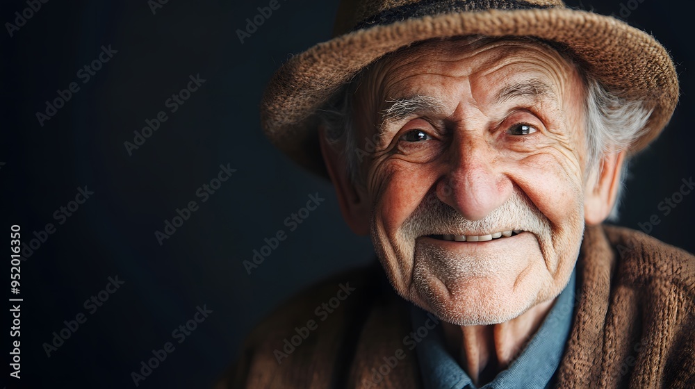 63. An elderly person showing pride with a dignified smile and proud posture 63. An elderly person showing pride with a dignified smile and proud posture