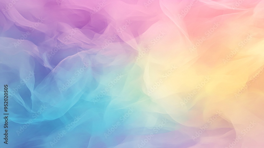 An ethereal blend of pastel colors creating a soft, dreamy background. An ethereal blend of pastel colors creating a soft, dreamy background.