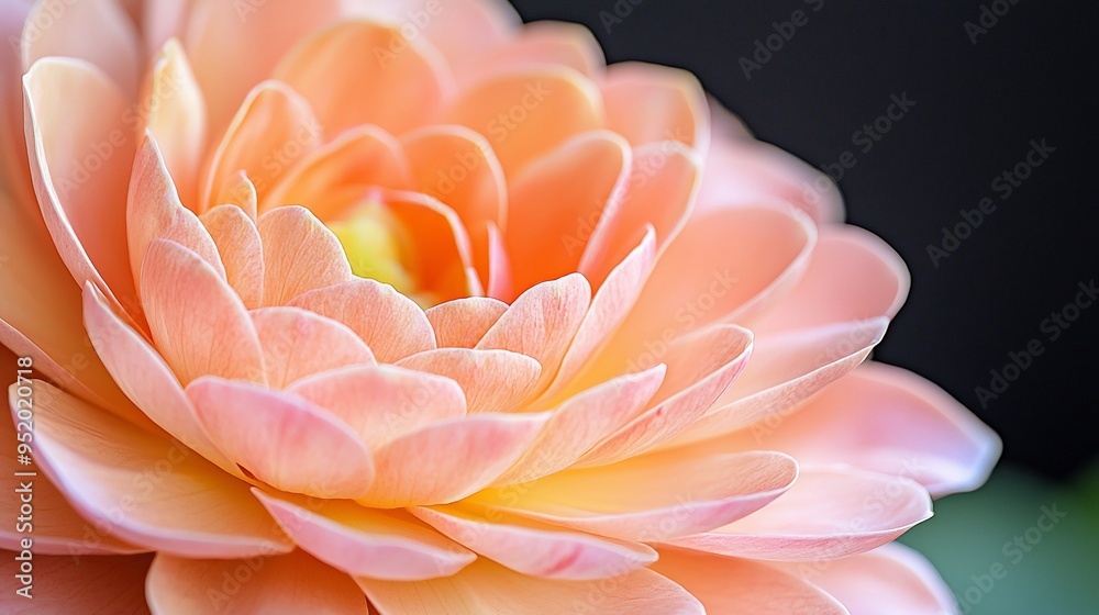 Peach Flower Closeup. Peach Flower Closeup.