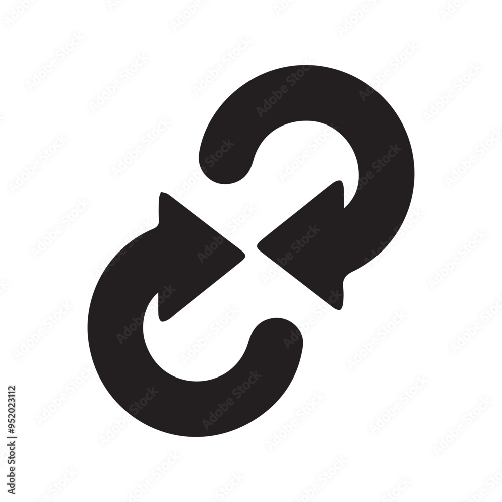 Double reverse arrow icon. Simple solid style. Exchange, switch, replace, return , repeat concept , PNG Background , Vector illustration isolated on white background.eps
Double reverse arrow icon. Simple solid style. Exchange, switch, replace, return , repeat concept , PNG Background , Vector illustration isolated on white background.eps