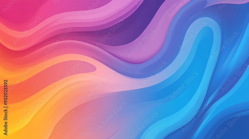 Dynamic waves of color in vibrant hues create an energetic abstract background. Dynamic waves of color in vibrant hues create an energetic abstract background.