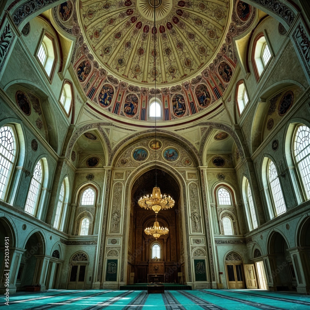 Obraz premium interior of the cathedral or mosque