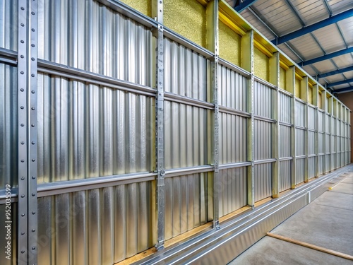 Metal insulated panels form a reliable wall construction, providing efficient thermal performance and exceptional soundproofing, ideal for modern residential and commercial building projects.