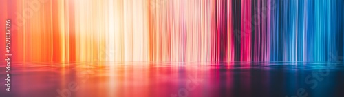 A vibrant gradient of colors blending seamlessly, creating a mesmerizing abstract background for artistic designs and presentations.