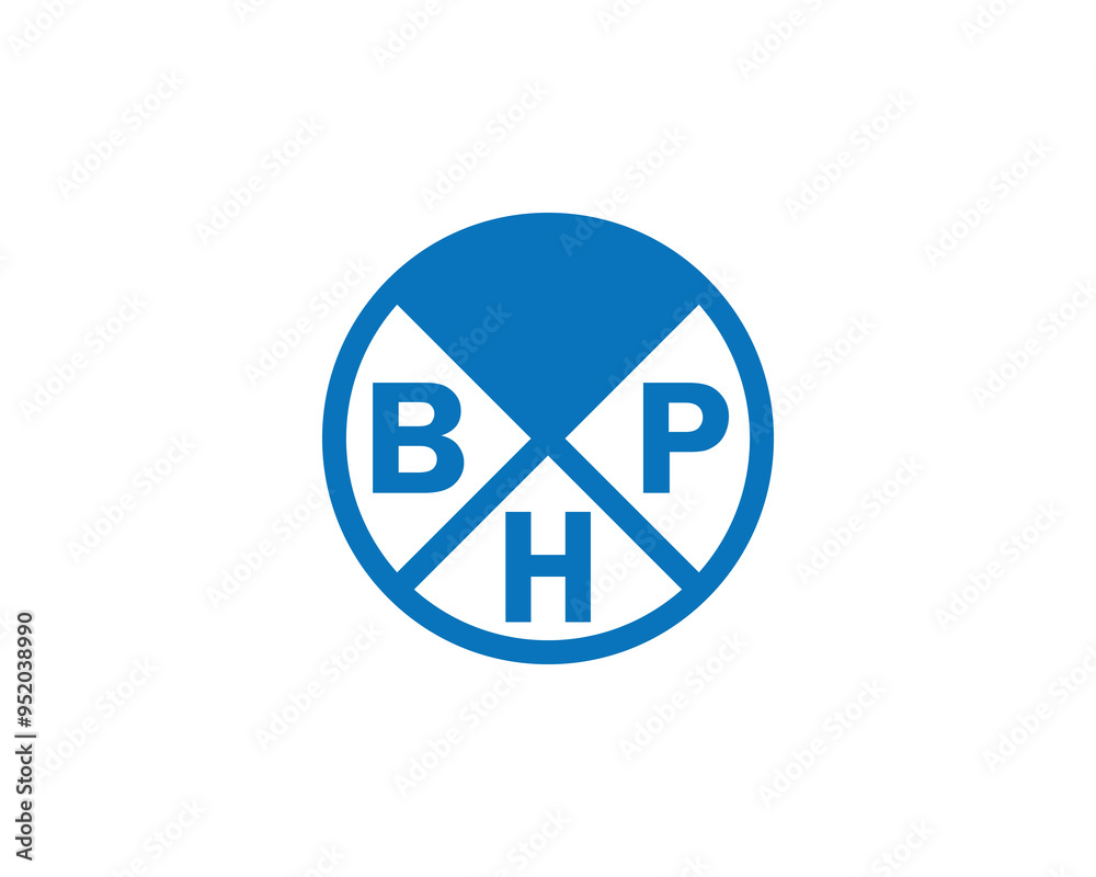 BHP logo design vector template. BHP BHP logo design vector template. BHP