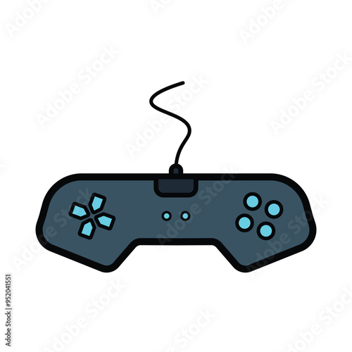 Controller Game Illustration