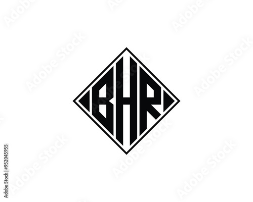 Free Download BHR Logo design vector template. BHR - GFXLoad