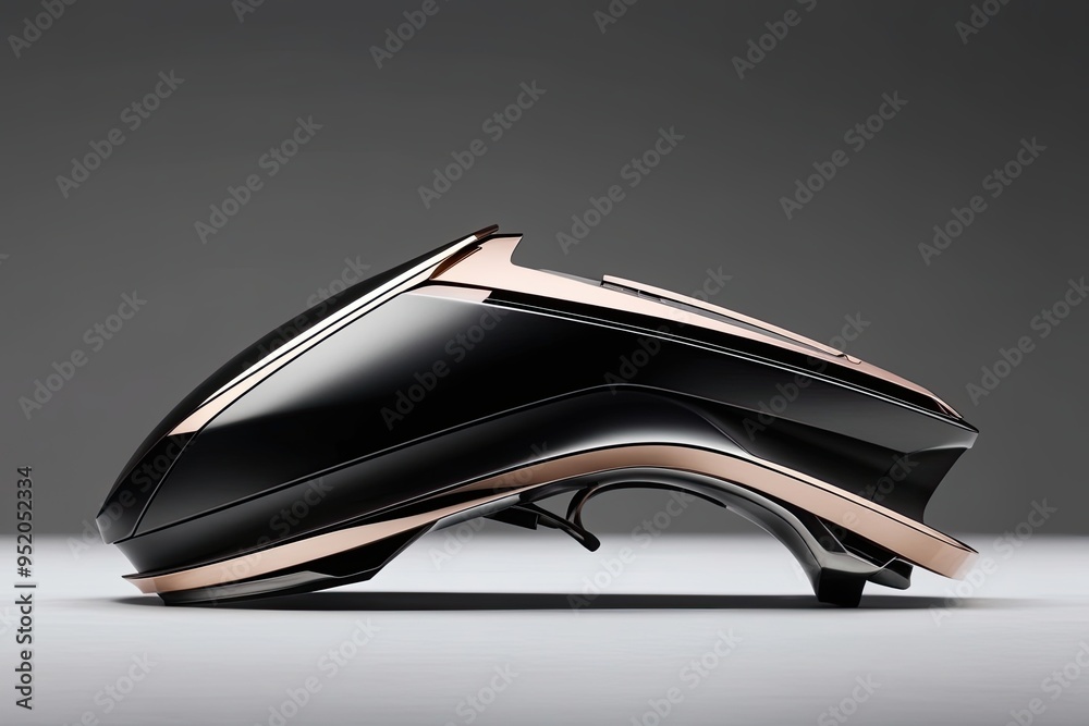 Futuristic Metallic Edge Design with Refined Angular Profile and Exposed Details Futuristic Metallic Edge Design with Refined Angular Profile and Exposed Details