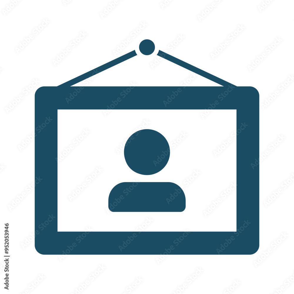 Picture frame svg cut file. Isolated vector illustration. Picture frame svg cut file. Isolated vector illustration.
