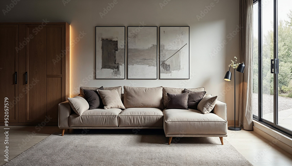 Obraz premium modern living room