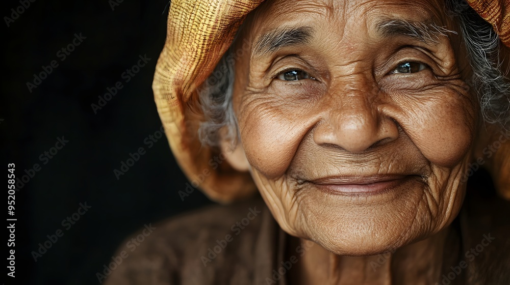 138. An elderly person conveying gratitude with a warm, appreciative smile 138. An elderly person conveying gratitude with a warm, appreciative smile