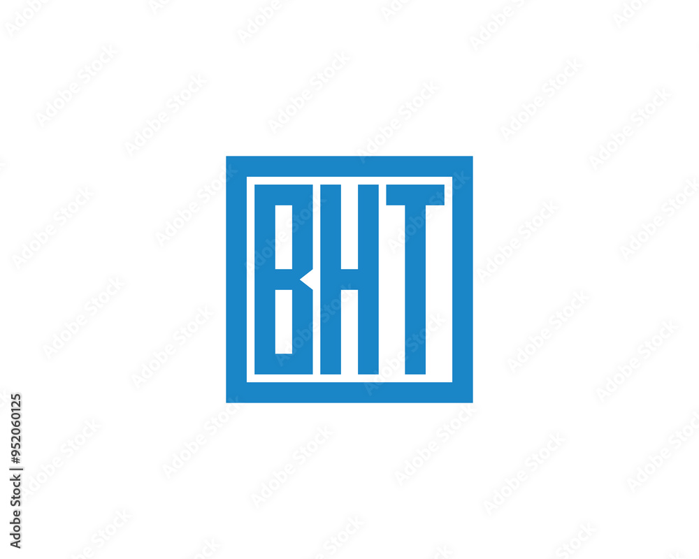 BHT logo design vector template. BHT BHT logo design vector template. BHT