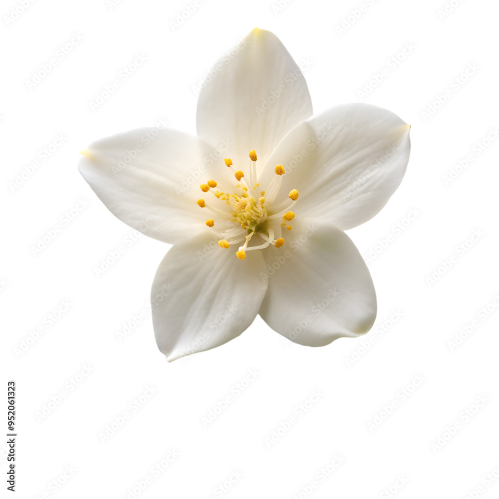 Jasmine flower isolated on transparent background Jasmine flower isolated on transparent background
