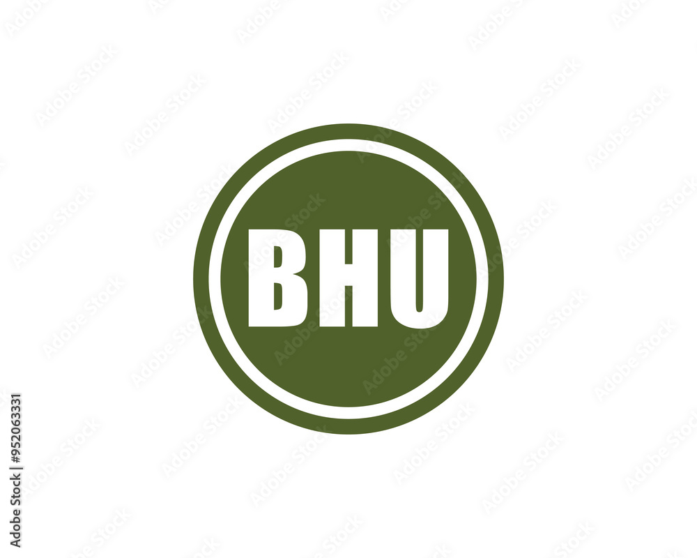 BHU Logo design vector template. BHU BHU Logo design vector template. BHU