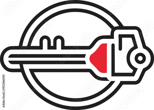 열쇠 아이콘, 보안과 안전의 상징