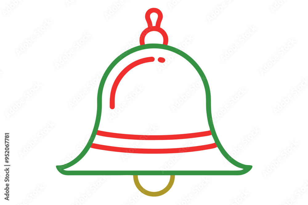 Creative Christmas icons Vector Art Illustration Creative Christmas icons Vector Art Illustration