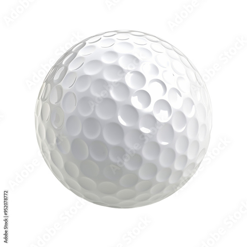 golf ball isolated on white