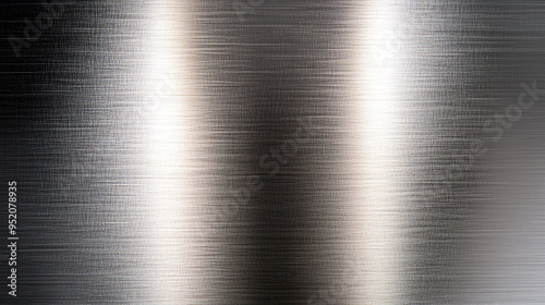 Wallpaper Mural Metallic-textured background with brushed steel effect, featuring fine horizontal lines and reflective highlights for a modern and sleek appearance. Torontodigital.ca