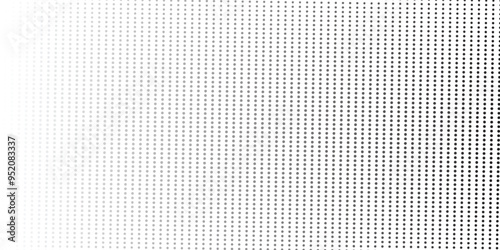 Background with monochrome dotted texture. Polka dot pattern template. vektor
