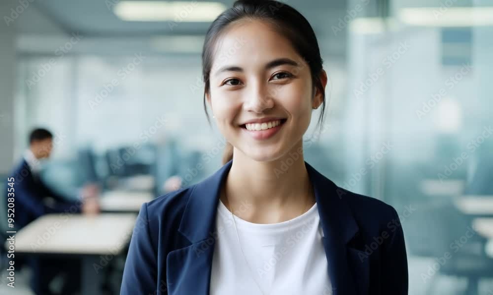 portrait of smiling businesswoman portrait of smiling businesswoman
